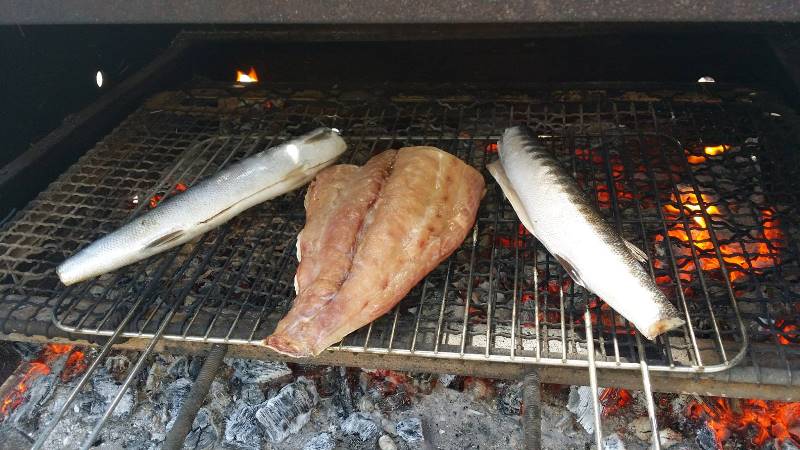 barracuda et liche au barbecue